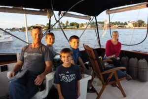 Sunsets and family: a week (or two) in pictures