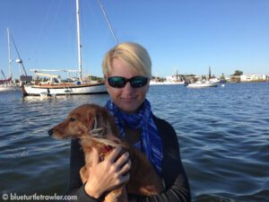 Valentine's Day weekend on a mooring ball