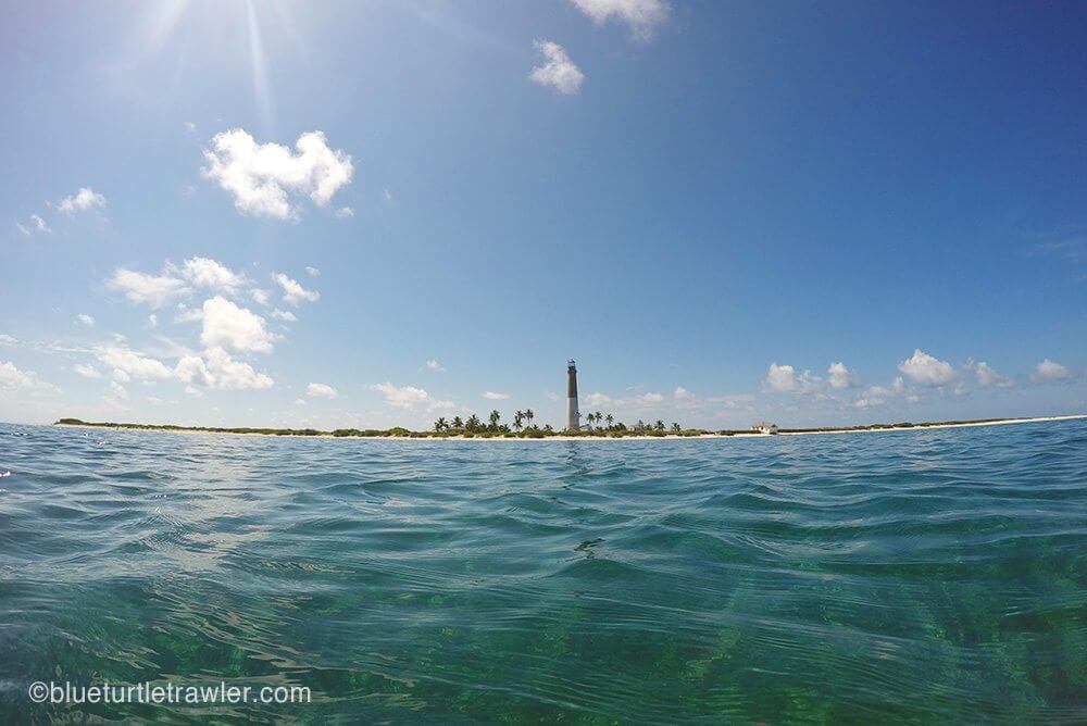 GoPro view of Loggerhead Key from the water