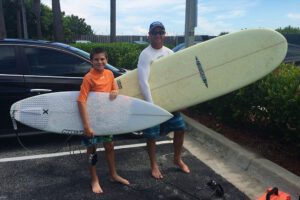 Surf trip for the boys
