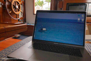 Running a business (and working full time) while living aboard