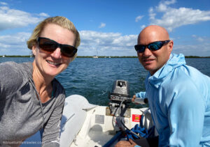 Social distancing the live aboard way.…